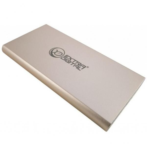 Мобильный аккумулятор Extradigital YN-012 (12 000 mAh) Gold